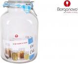 Borgonovo hermetisches Glas Primizie 4250ccm transparent (4.25 l)