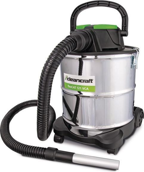 Produktbild Cleancraft Aschestaubsauger flexCAT 121 VCA Sammelt mühelos kalte Asche, Sand und groben Schmutz (Nass-Trockensauger)