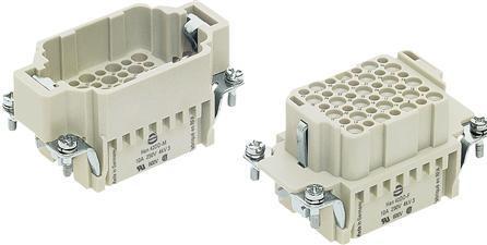 Produktbild Harting HAN DD Steckverbinder, Einsatz Typ 10 Stiftleiste Crimpanschluss max 2,5mm2, 10A42 polig