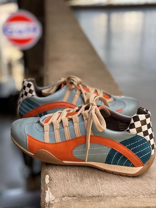 Image du produit Grandprix Originals Baskets Racing, bleu gulf / bleu glacé, taille 46 (46)