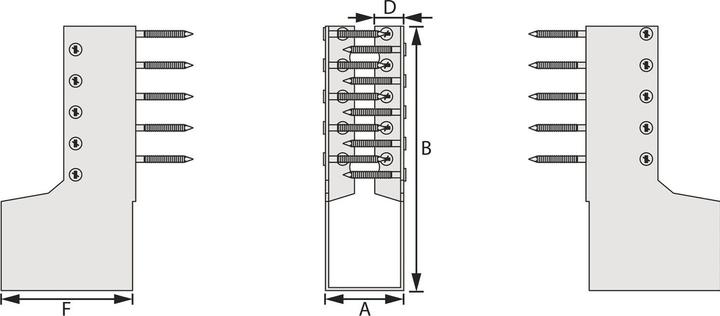 Produktbild Simpson Sst Balkenschuh BSIN 100/140 (Balkenschuh, 1 Stk.)