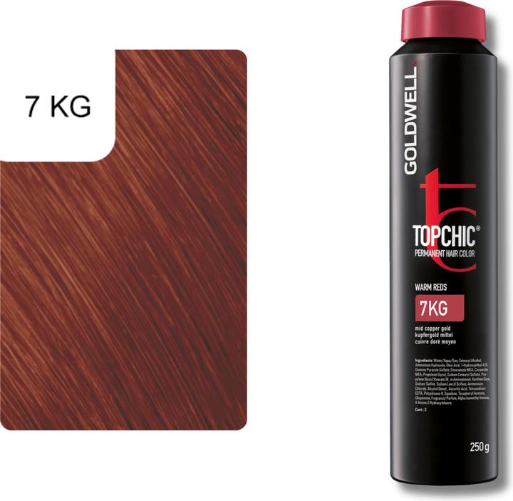 Actual product image Goldwell Topchic (7-KG copper gold medium)