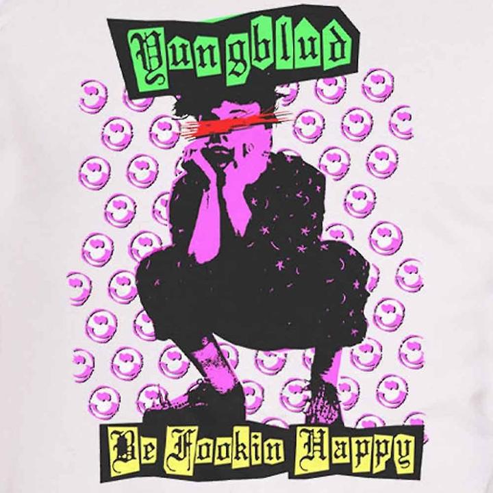 Actual product image Yungblud Unisex Adult Punker Cotton T-Shirt (L)