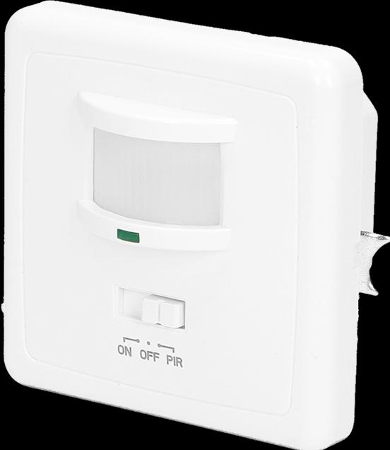 Orno OR-CR-205 Unterputz Bewegungsmelder Innen mit Lichtschalter 160 Grad IP20 Weiss (9 m)