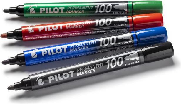 Produktbild Pilot Permanent-Marker 100 XL (Black, 4.50 mm, 15 x)