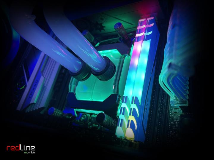 Produktbild Mushkin Redline Lumina RGB (2 x 32GB, 6400 MHz, DDR5-RAM, DIMM)