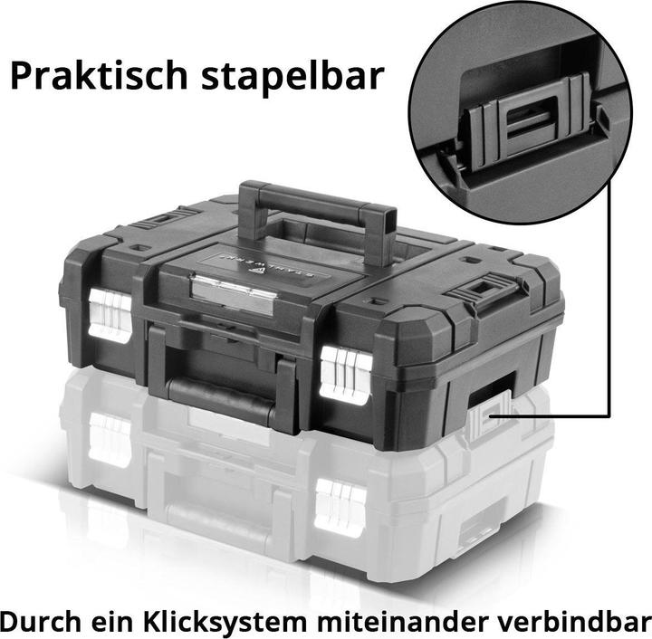 Image du produit Stahlwerk Meuleuse d'angle sans fil brushless AWS-20 ST 20V/4Ah, 0 - 7500 min-1 (125 mm)