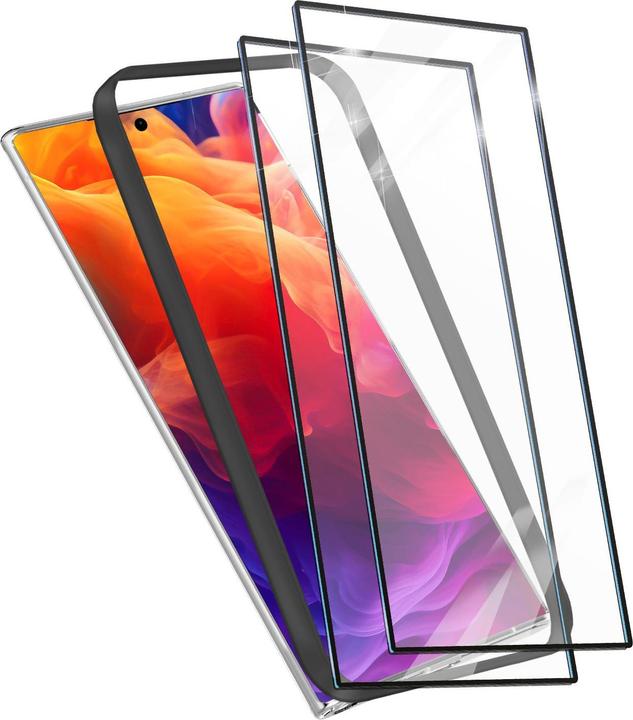 Produktbild Nalia 2x Schutzglas & 1x Applikator (2 Stück, Samsung Galaxy S24 Ultra)