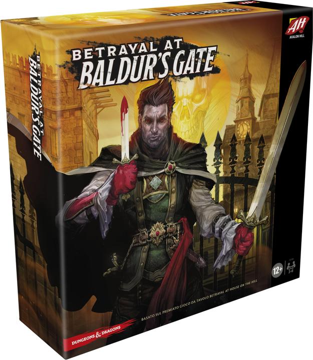 Immagine prodotto Hasbro Avalon Hill, Betrayal at Baldur's Gate, gioco da tavolo per adulti, gioco con traditore nascosto, gi (Italiano)