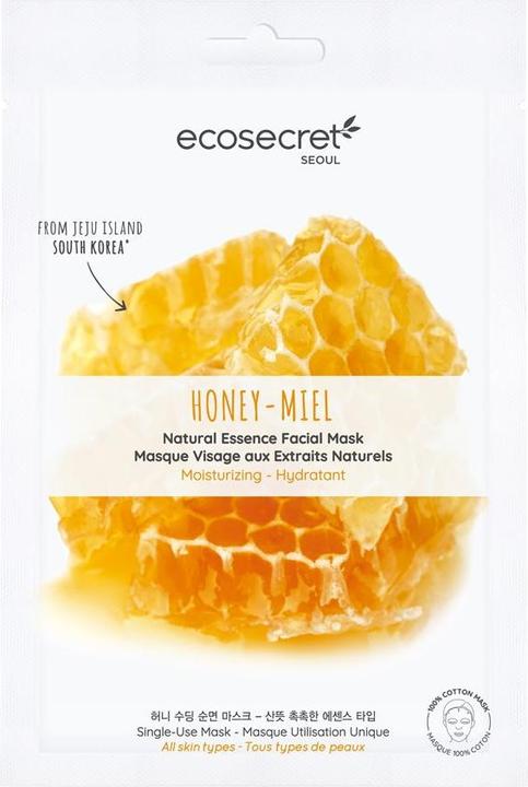 Ecosecret Gesichtsmaske feuchtigkeitsspendend Honig Btl 20 ml (20 ml)