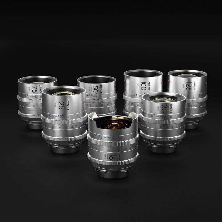 Actual product image Dzofilm Vespid Retro 7-Lens Kit (16/25/35/50/75/100/125) (L-Mount, full size)