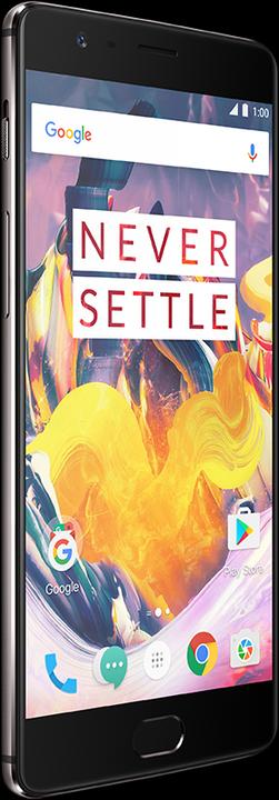 Actual product image OnePlus 3t (64 GB, Gunmetal, 5.50", Dual SIM, 16 Mpx, 4G)