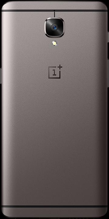 Actual product image OnePlus 3t (64 GB, Gunmetal, 5.50", Dual SIM, 16 Mpx, 4G)