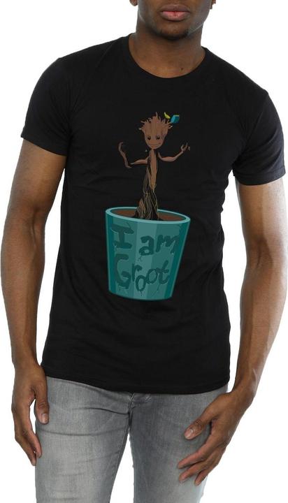 Immagine prodotto Guardians Of The Galaxy Baby Groot Flower Pot Maglietta Uomo (XL)