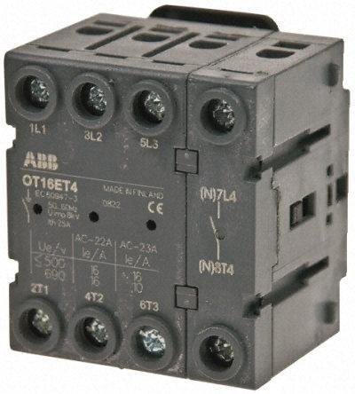 Image du produit ABB Interrupteur-sectionneur, 4 P, 63A, 750V c.a.