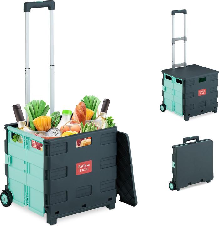 Actual product image Relaxdays shopping trolley