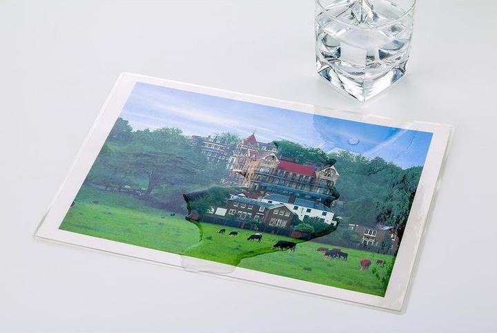 Actual product image Peach Laminating foil A5 (A5, 100 Piece, 125 µm)