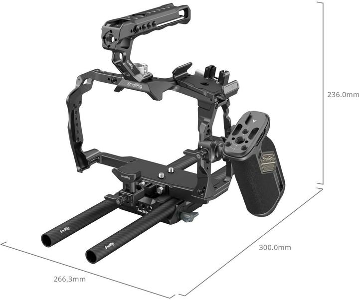 Image du produit SmallRig Kit de montage en cage avancé pour Blackmagic Design Cinema Camera 6K 4575 (Cage)