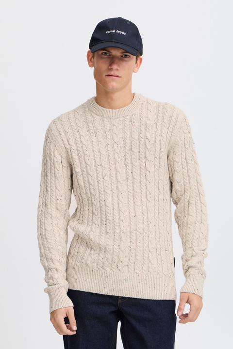Actual product image Casual Friday CFKARL cable crew neck knit with neps 20505309 (XL)