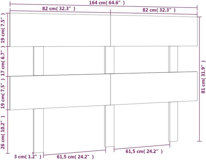 Immagine prodotto VidaXL Lashonda (164 x 3 x 81 cm)
