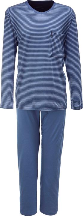 Actual product image Ammann Men's pajamas "EXTRA LIGHT COTTON" (50)