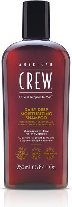 Immagine prodotto American Crew Shampoo uomo idratante profondo quotidiano 250 ml (250 ml, Shampoo liquido)
