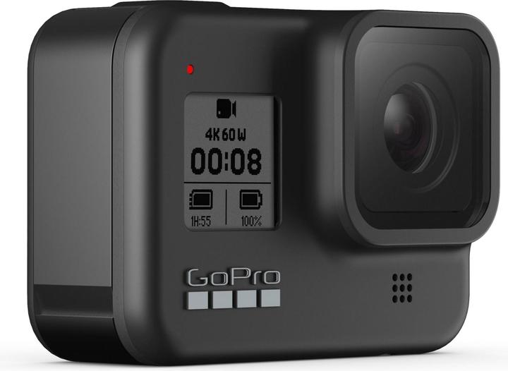 Actual product image GoPro HERO 8 incl. 64 GB MicroSDXC card (60p, Wi-Fi)