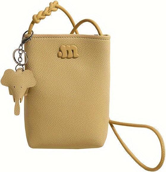 Actual product image Only-Bags.Store Cute mini cross-body bag, elephant mobile bag, fashion bucket shoulder bag