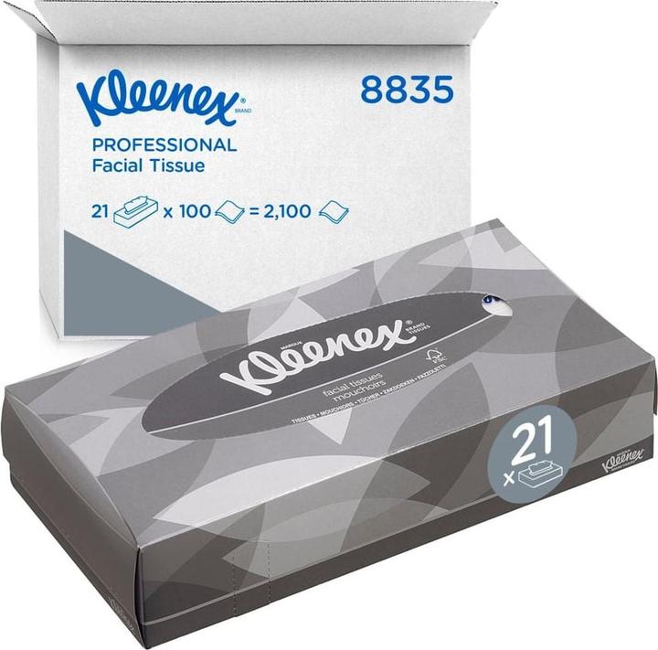 Image du produit Kleenex Kosmetiktücher KC8827 2-lagig 100 Stück