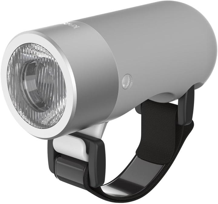 knog. Plug Fahrradlampe, StVZO, weisse LED, grey (140 Lumen) (140 lm)