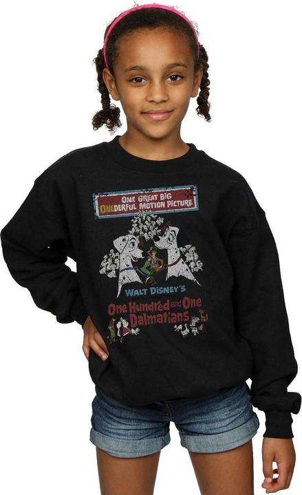 Image du produit Disney - Sweat DALMATIANS RETRO POSTER - Fille (152, 158)