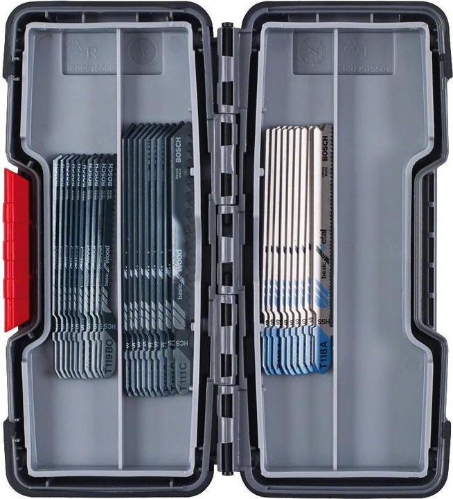 Bosch Professional Zubehör 30-tlg. Stichsägeblatt-Set Wood and Metal