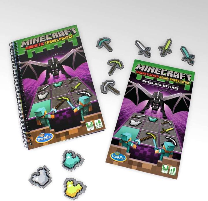 Immagine prodotto Thinkfun Minecraft - Il gioco del viaggio magnetico (Tedesco)