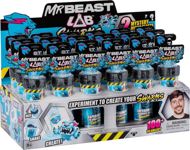 Image du produit Moose Mr. Beast Lab Swarms Mini figurines pack de 2