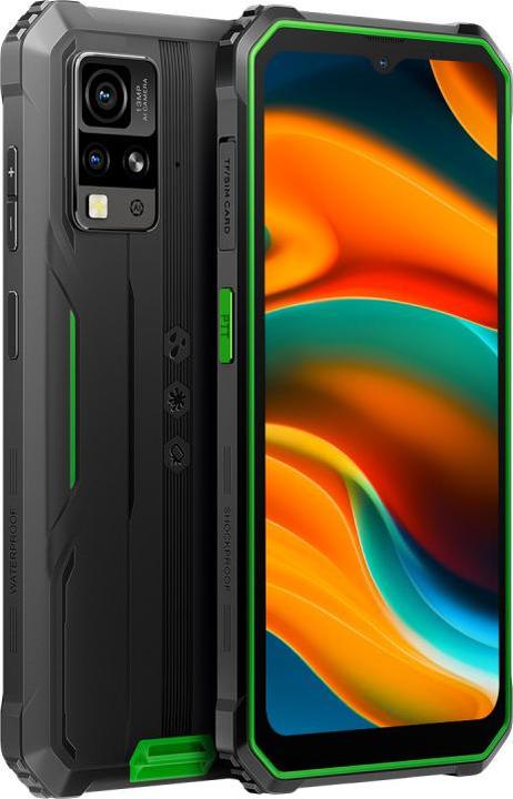 Immagine prodotto Blackview DISPOSITIVO MOBILE BV4800/3/64GB VERDE (64 GB, Nero / Verde, 6.56", 13 Mpx, 4G)