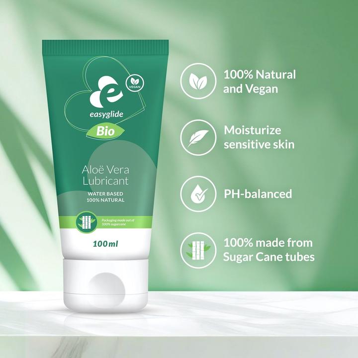 Image du produit EasyGlide Bio & Natural Aloe Vera (100 ml)