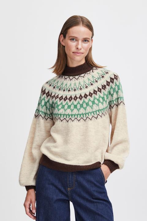 Produktbild B.young BYMARITNE JACQUARD JUMPER - 20813540 (M)
