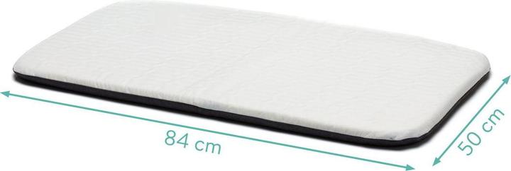 Actual product image Fillikid Scandic grey melange co-sleeper bed
