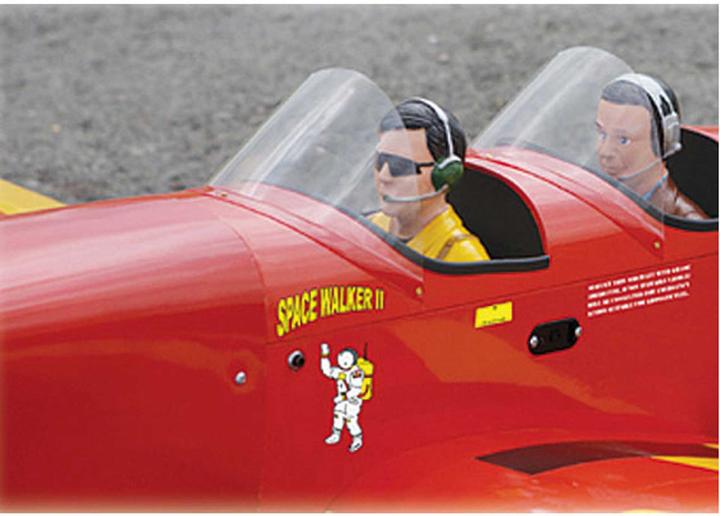 Actual product image Seagull Models spacewalker ii 82.7" 120 arf 20-26cc (Scale Helicopter)