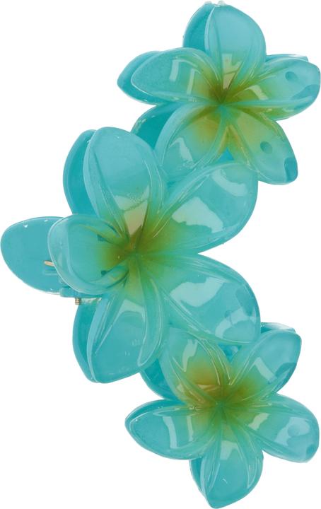 Actual product image Trisa Fashion Frangipani Haarklammern Set Gelb & Hellblau 2 Stk. (2 pcs.)