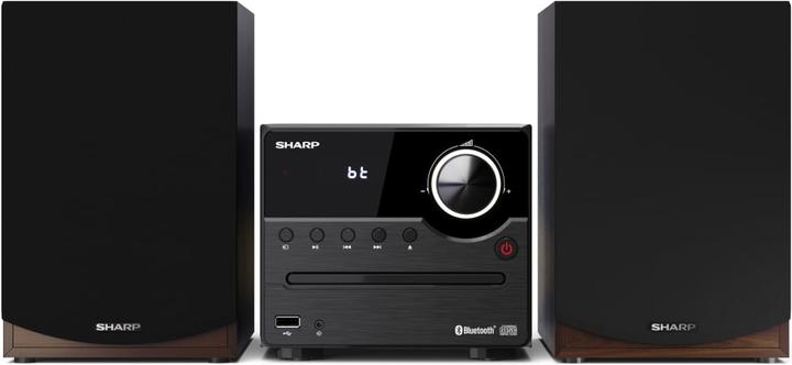 Image du produit Sharp XL-B512(BR) Système stéréo domestique Microsystème audio domestique (Bluetooth, Lecteur de CD, 2x 22 W)