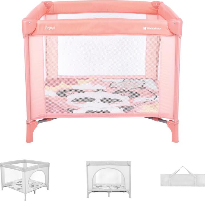 Produktbild Kikkaboo Laufstall Enjoy, Reisebett (92 cm, 92 cm)