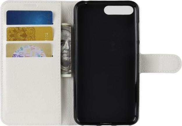 Productafbeelding MU Classic Litchi Leren Boekomslag Serie (Huawei Y6 (2018))