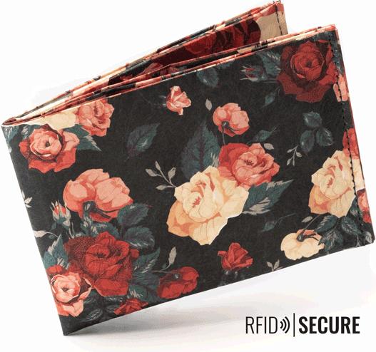 Paprcuts Portemonaie RFID Flowers