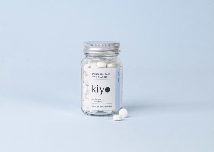 Actual product image Kiyo Natural Toothpaste Tabs (60 ml)
