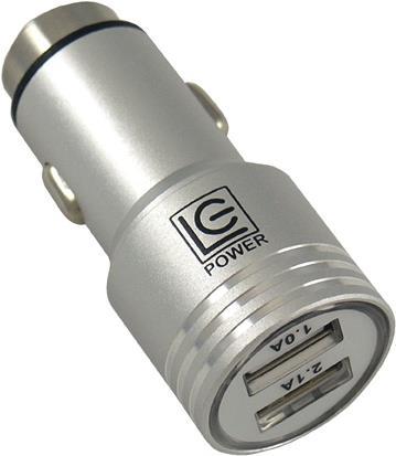 LC-Power Chargeur de voiture LC-USB-CAR, 2-Port