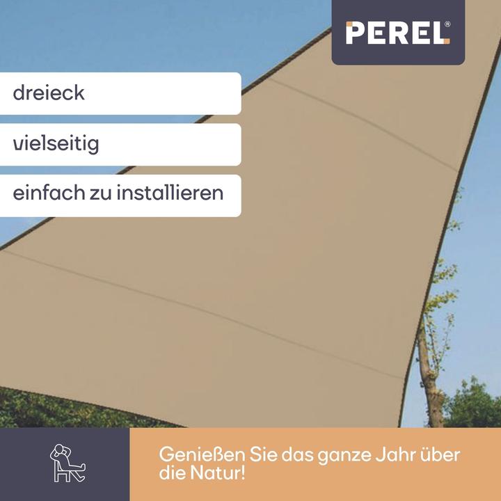 Produktbild Perel Sonnensegel (500 x 500 cm)