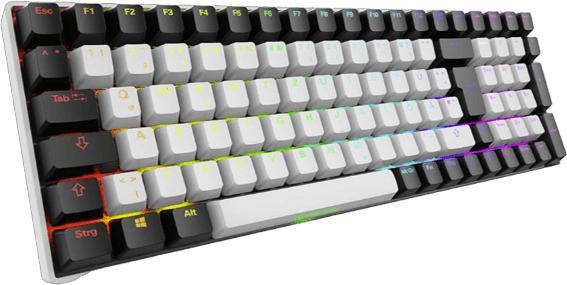 Produktbild Sharkoon SGK50 S2 bk Gateron Red DE (DE, Kabelgebunden, Kabellos)
