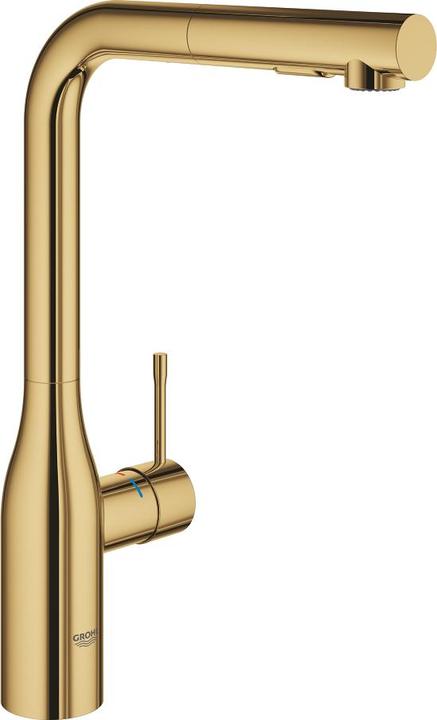 Actual product image Grohe Kitchen mixer with hand shower Essence New cool sunrise glossy 30270