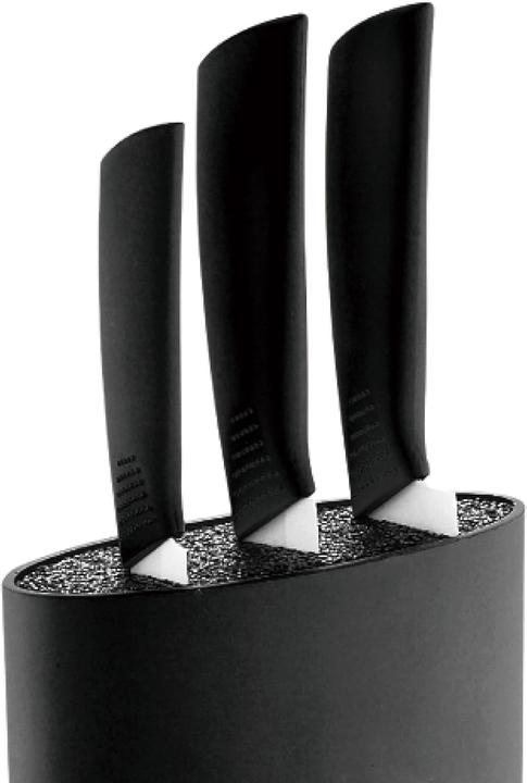 Immagine prodotto Bergner Ceppo di coltelli universale Tacoma bianco e nero